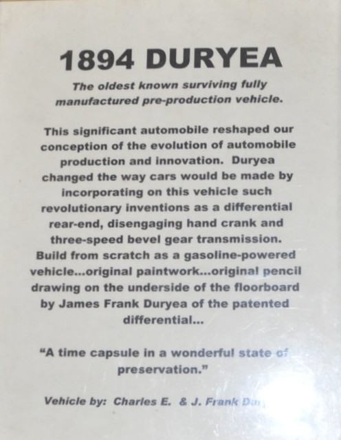 1894 Duryea - Restored