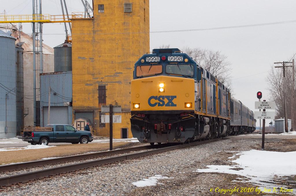 Metcalf | CSX ran an office car on former B&O and Big Four r… | Flickr