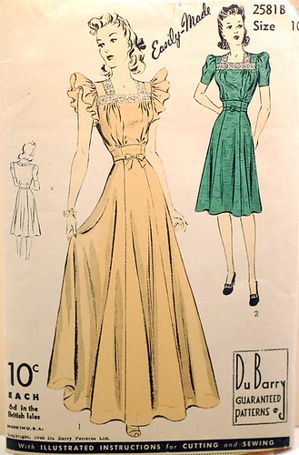 1940s vintage sewing pattern | by wondertrading
