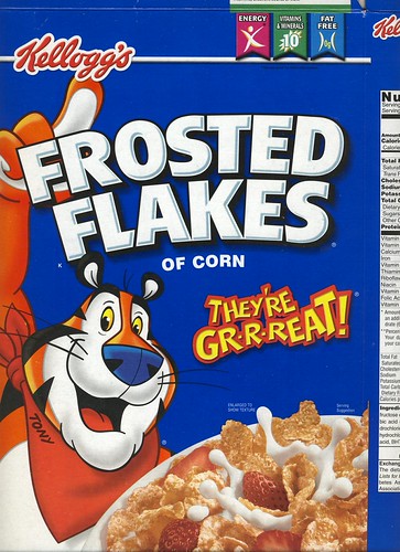 Frosted Flakes | Coated with sugar flakes. They're Gr-r-reat ...