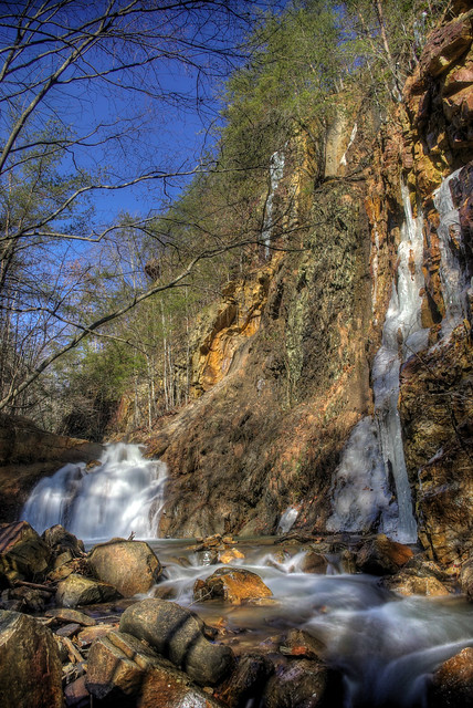 Lower Bruce Creek Falls, Bruce Creek, Cumberland Trail, Campbell Co, TN