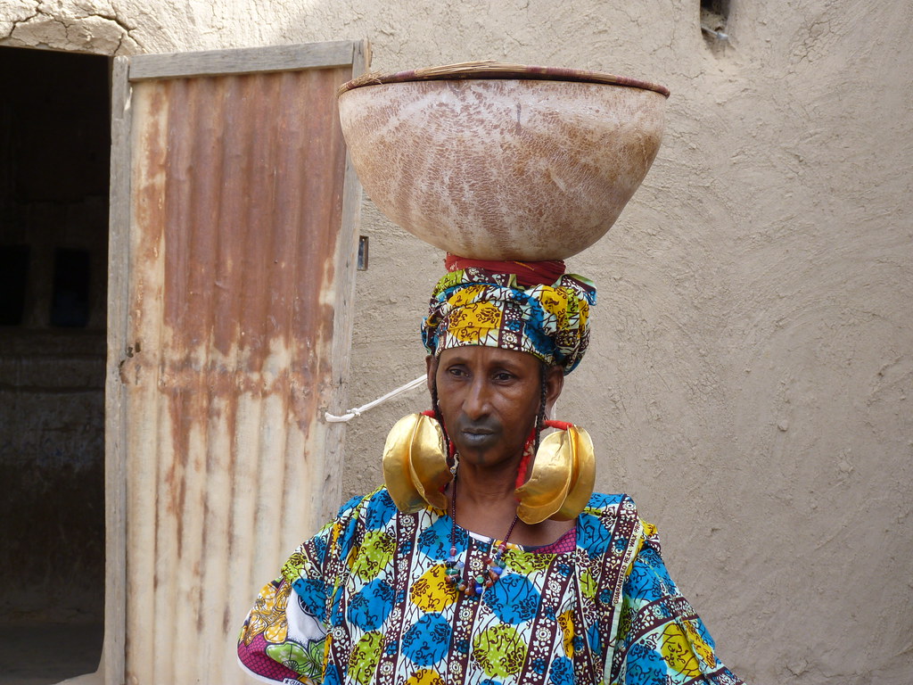 Mali Mopti etnia Peul en barrio antiguo de Taikiri 20