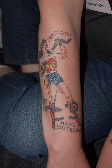 WonderCon 2010: Wonder Woman Ink