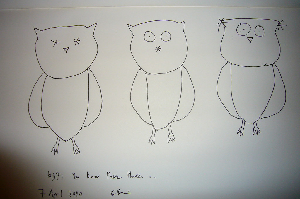 Owl 97/365 | see no evil. speak no evil. hear no evil. | kendra k | Flickr