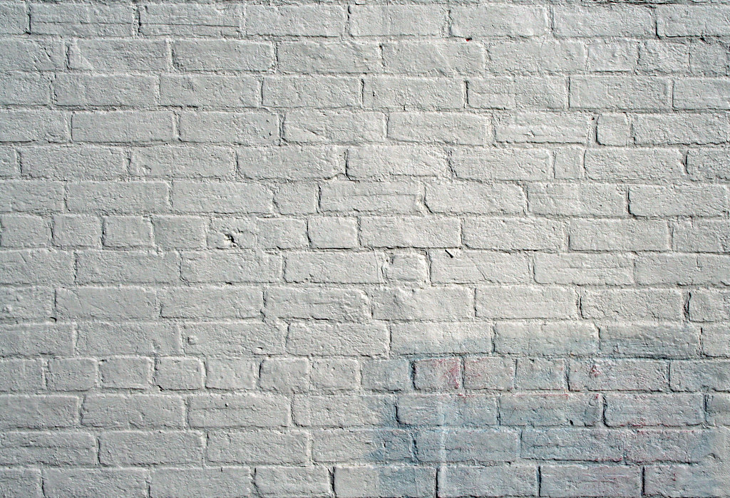Painted brick wall texture