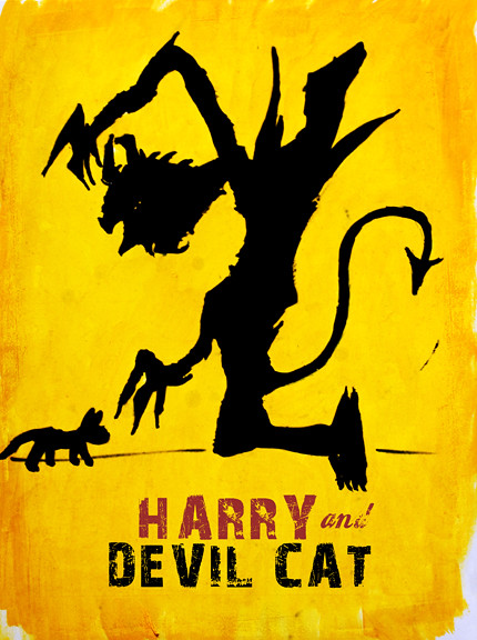 Harry and Devil Cat