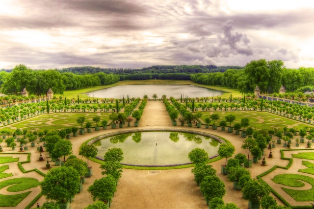 Jardins de Versailles - L'Orangerie de Versailles |  HDR