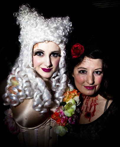 Wig & Blood | Shot taken at the White Mischief Halloween Bal… | Flickr