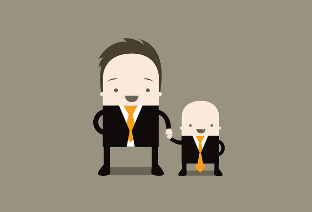 Family business illustration