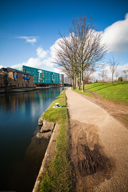First Attempt with my ND Filter Heliopan 3.0 (Regent's Canal - QMUL- London - UK)