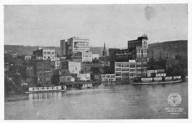 Flood of 1913: Wheeling Waterfront