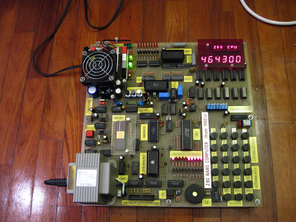 My Z80/AM95 8-bit NANO COMPUTER FINAL RELEASE