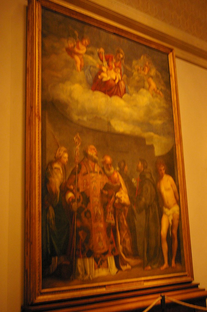  Vatican Museums. Pincoteca. Titian - Madonna… 