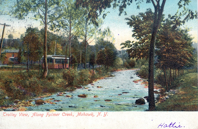Trolley View Along Fulmer Creek, Mohawk, NY