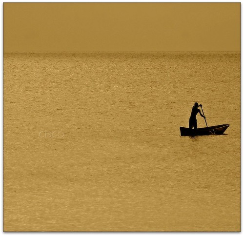 'Fisherman sunset' by cisco image 