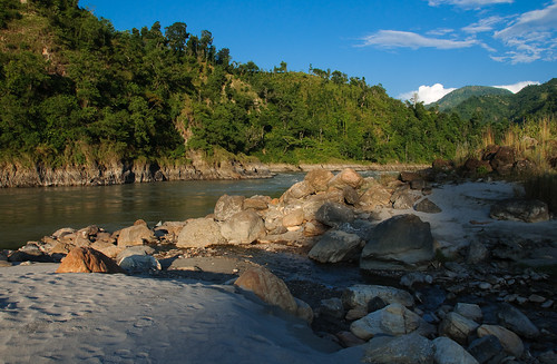 nepal river geotagged evening trisuli royalbeachcamp