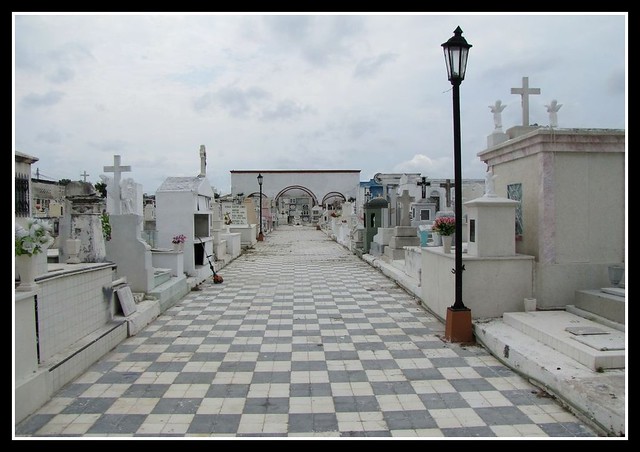 Cemetary in Campeche
