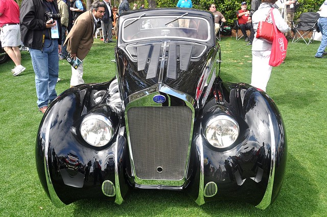 1937 Delage D8 120SS Aerodynamic Coupe at Amelia Island 2010