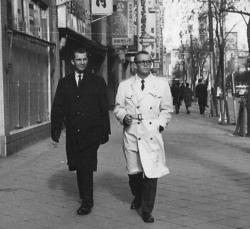 TWO NAVY MEN, TOKYO 1961