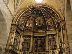 Iglesia de Santa María del Azogue - Parte superior retablo mayor