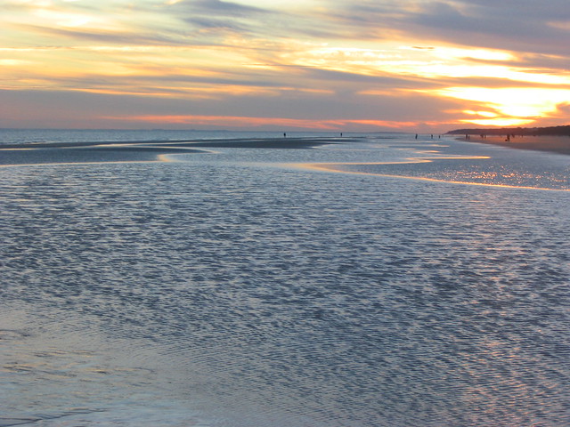 Coligny Beach Sunset on Dec. 28, 2003 - 5
