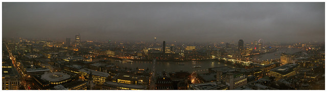 London from the top of St. Pauls