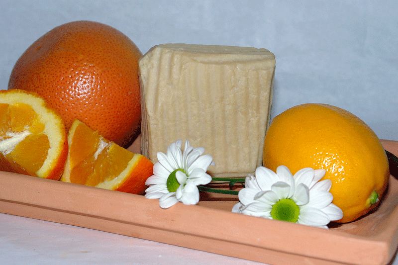 Domaći sapun pačuli pomorandža kakao-buter