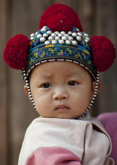 Yao (or Mien) kid - Laos