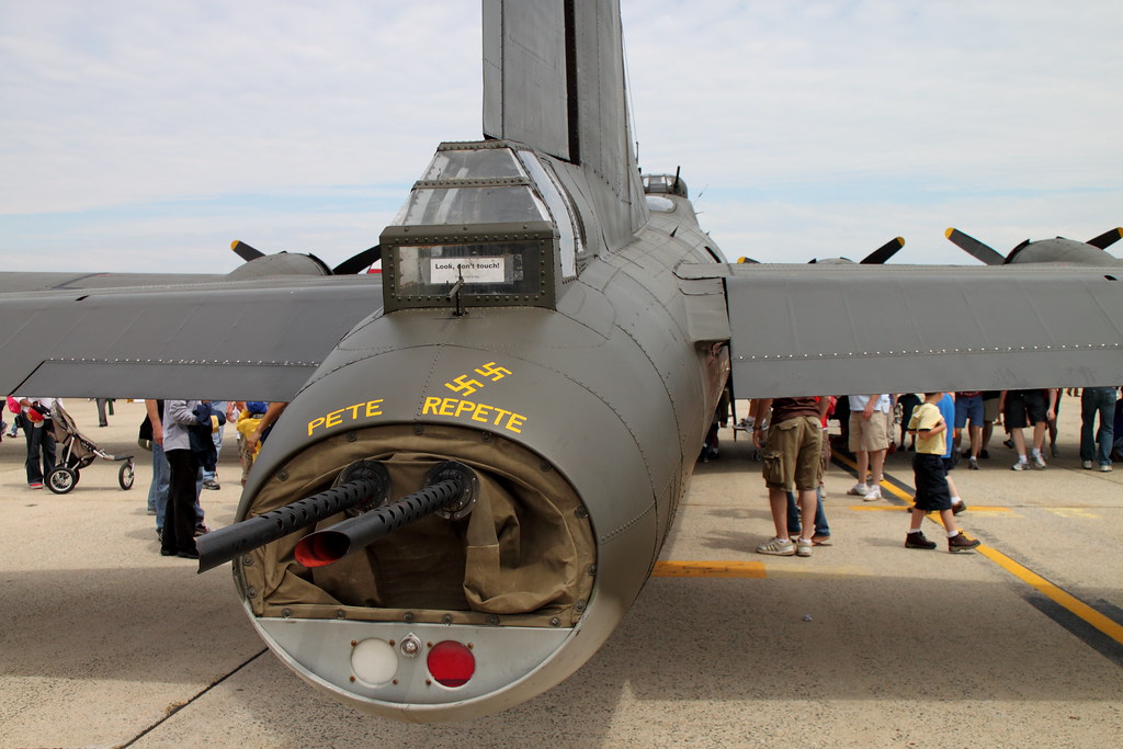 B-17F Tail Guns