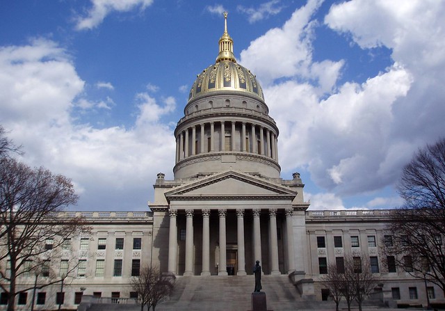 Charleston West Virginia: Kanawha County: State Capitol 2009 Version