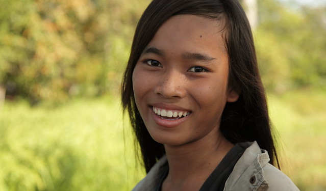 portrait, woman, cambodia, cambodian, natural, young, siem, reap, angkor, w...