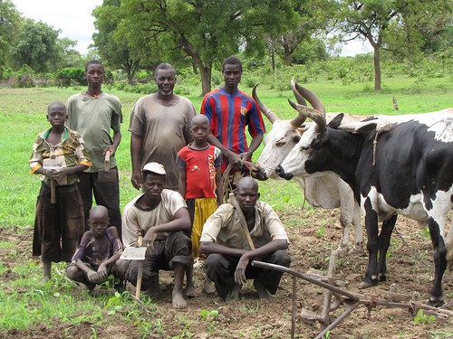 Farm Family in Mali 2009