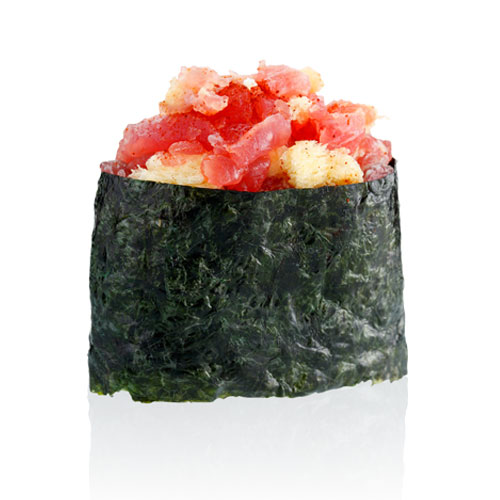 sushi tartare thon epice | Sushi : fine tranche de poisson p… | Flickr