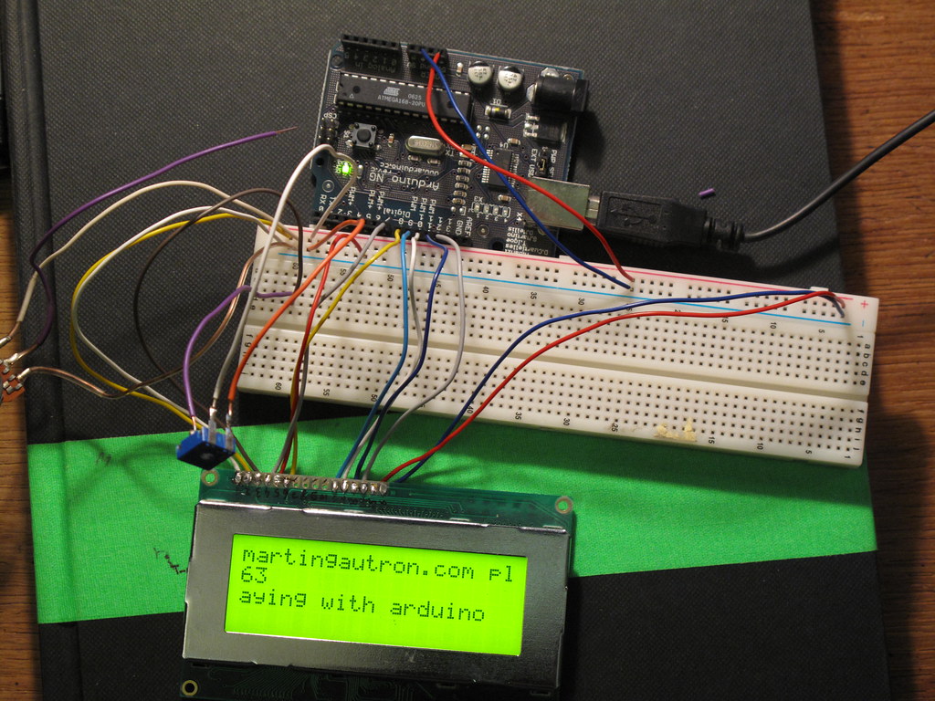 arduino LCD screen | prepare to autonomous sensor monitoring… | Flickr