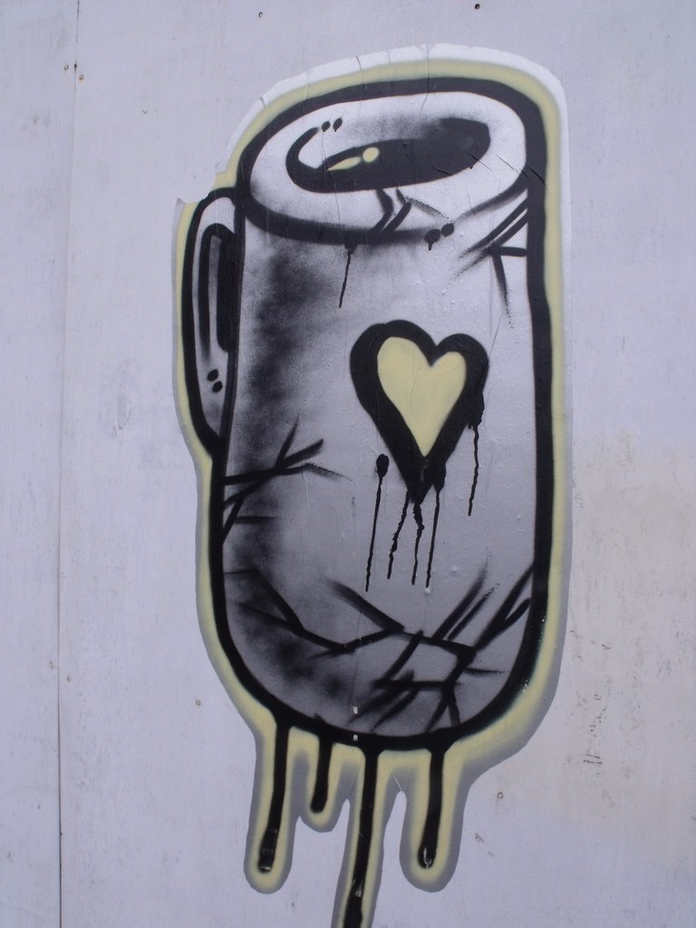 Bradford Street - Graffiti art - Mug with heart