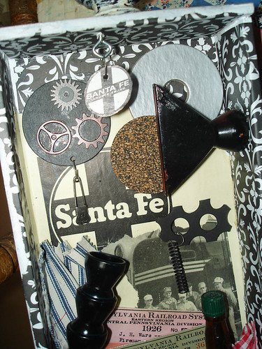 altered memory box | by cigarboxbeads