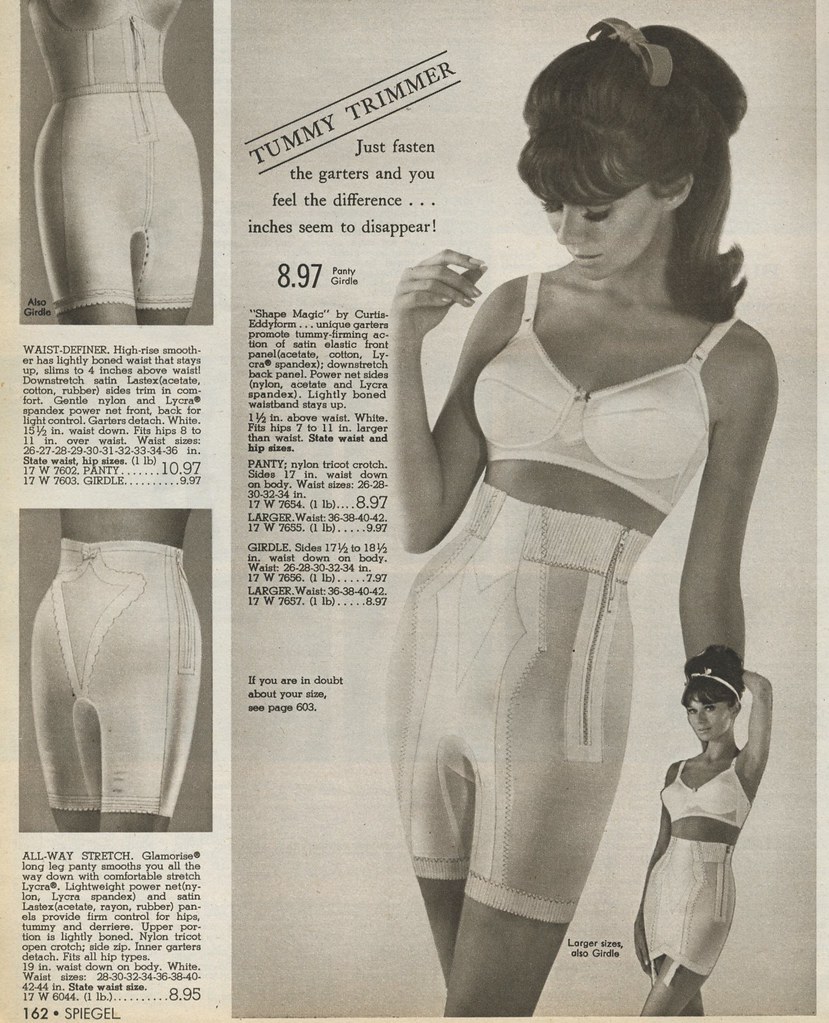 Spiegel catalog 1966 - girdle, shaper, genibee