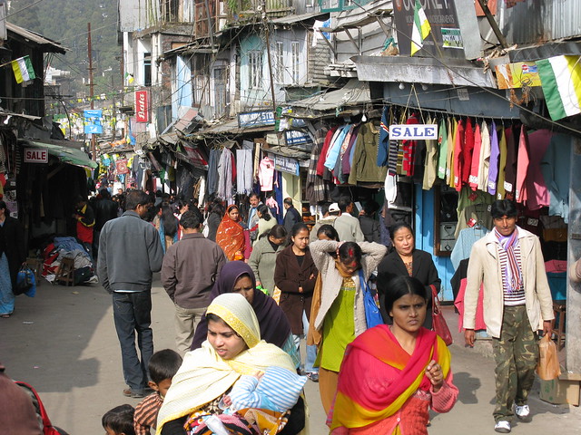 Darjeeling town,West-Bengal, India, Asia, Indien, Asien