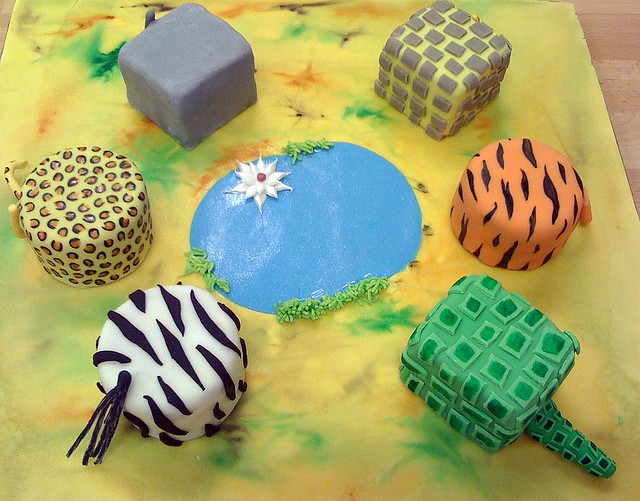 Safari Mini Cakes