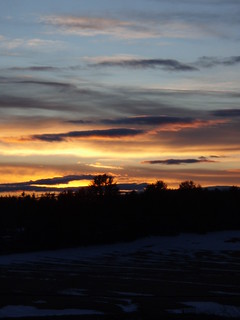 2/15/10 Sunset from Gonic, NH