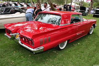 1960 Ford Thunderbird - red - rvr