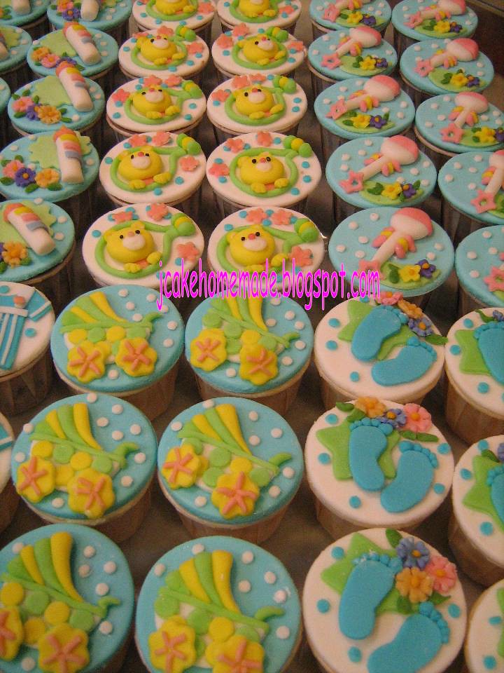 Baby Theme cupcakes