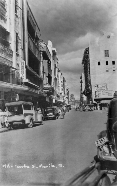 Escolta Street, Manila, Philippines, 1946
