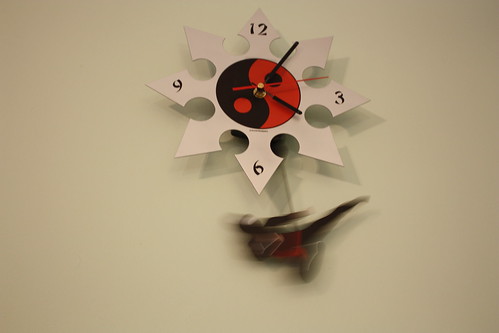 Ninja Clock | I'm taking a DSLR class to learn to use my new… | Flickr