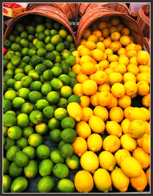 Lemons and Limes, Fresh Fruit Color