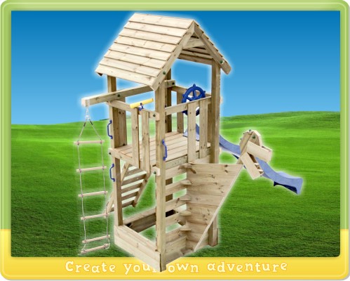 Spielturm Wickey captain blue | by Wickey Schaukeln und Spieltürme