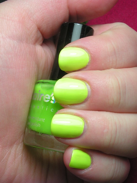 claire's neon set green 3C with TC-lamp