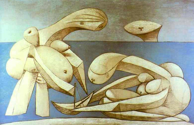 Picasso  - Bathers with a toyboat  - 1937