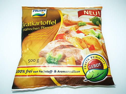 01 - Frosta Bratkartoffel Hähnchen Pfanne - Packung vorne … | Flickr
