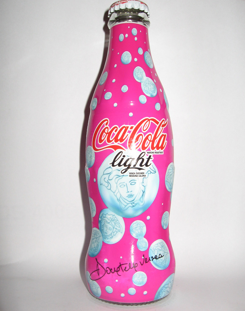 DONATELLA VERSACE | Coca Cola Light Tribute To Fashion Colle… | [EriKa ...